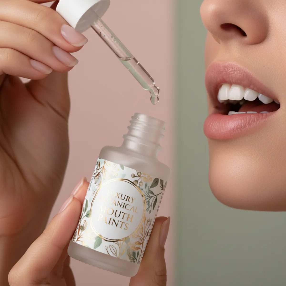 Luxury Botanical Mouth Paint