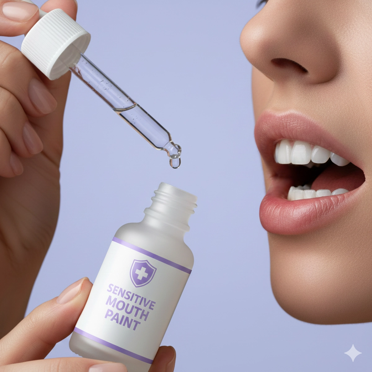 Sensitive Mouth Paint