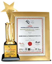 Innovation in Nutraceutical cosmetic & Wellness award 2022 by CMO Asia