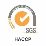 HACCP Certified (Hazard Analysis and Critical Control Points)