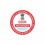 DSIR Recognized (Department of Scientific and Industrial Research)