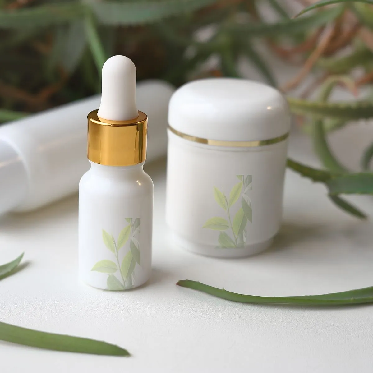 Green Tea Eye Cream and Serum