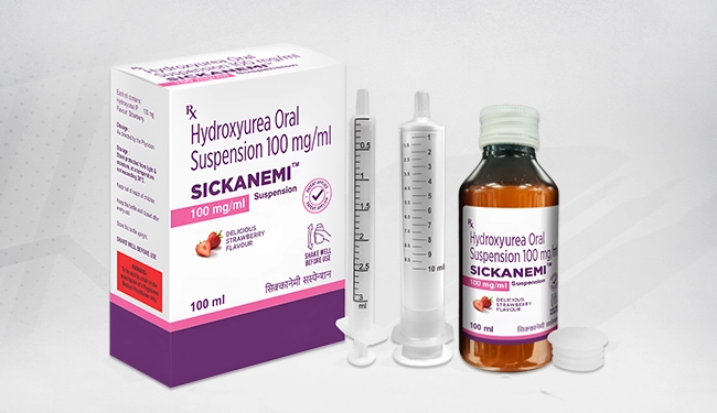Patent secured for Hydroxyurea suspension for Sickle Cell Disease