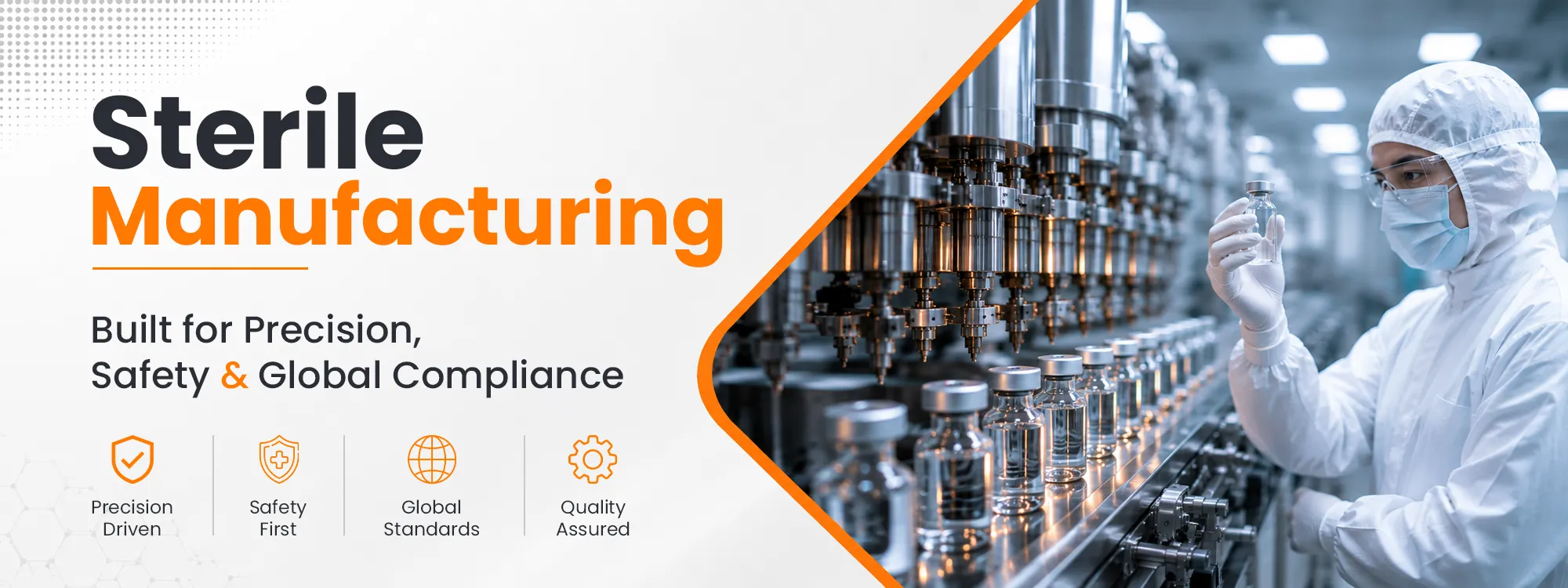 Sterile Manufacturing Banner
